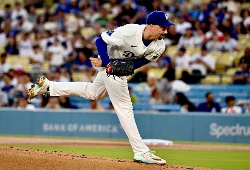 Blake Snell le da el triunfo a Dodgers ante Nationals 2 En la foto, Blake Snell