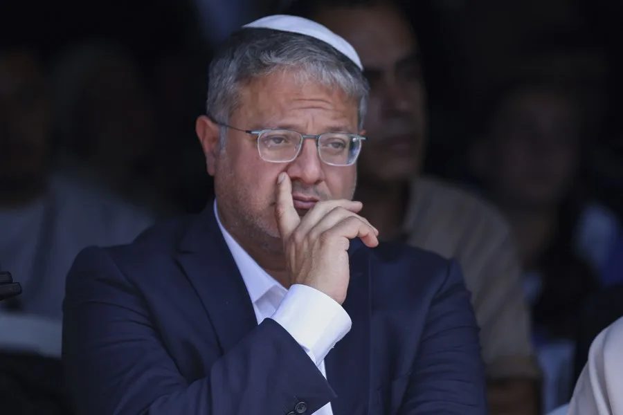 En la foto, Itamar Ben Gvir, ministro israelí de Seguridad Nacional, en una imagen de archivo