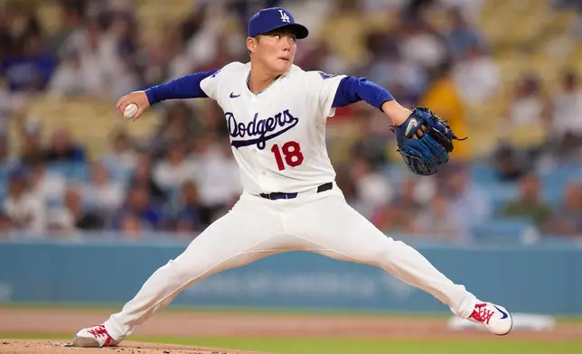 Yamamoto poncha a 10 y Dodgers apalea a rojos 3 En la foto, Yoshinobu Yamamoto