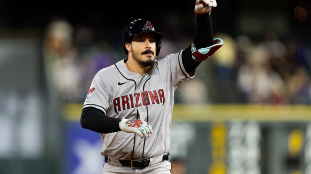 En la foto, Nolan Arenado