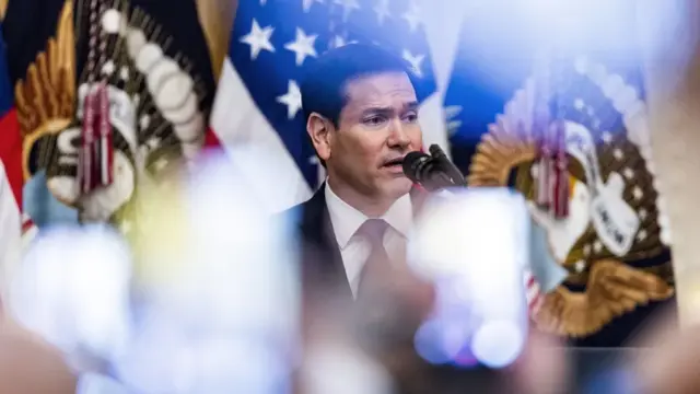 En la foto, Marco Rubio
