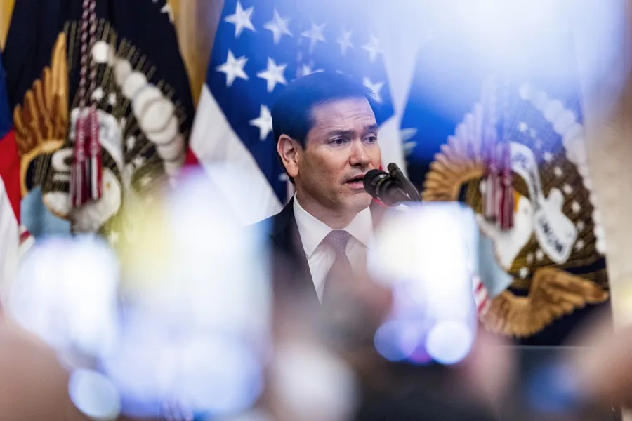 En la foto, Marco Rubio