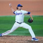 En la foto, Jacob deGrom