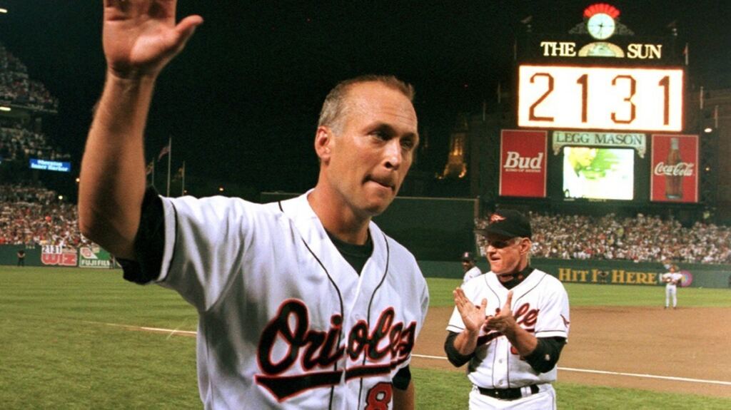 En la foto, Cal Ripken jr.