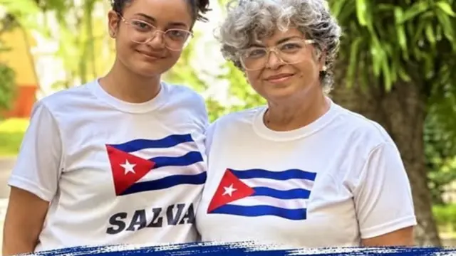 La Convención Bautista de Cuba Occidental respalda a Anna Sofía y Caridad 1 Na Sofía y su madre