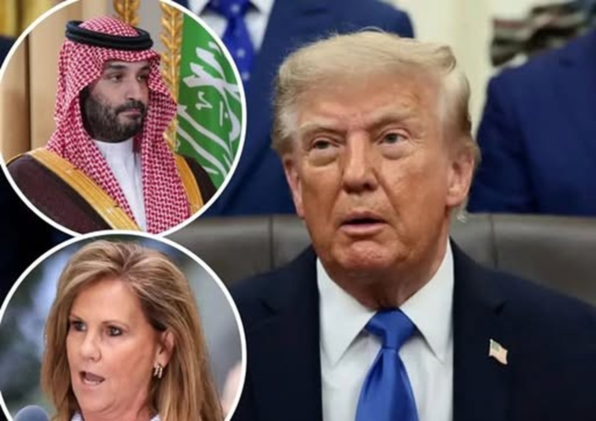 En la foto, Trump desclasifica documentos que implican a Arabia Saudita en los sucesos del 9/11
