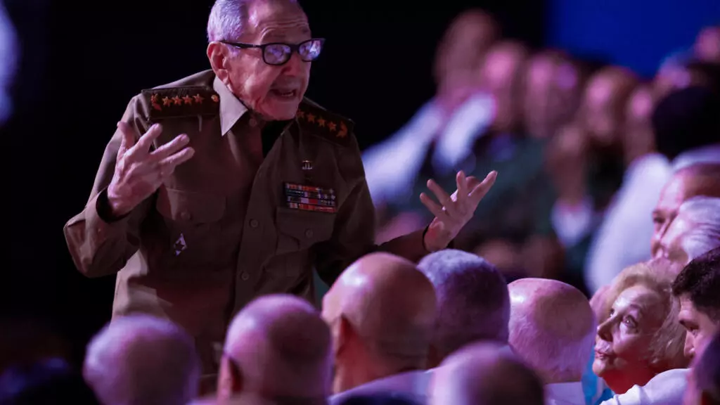 Raúl Castro durante un acto oficial en La Habana en agosto de 2026.