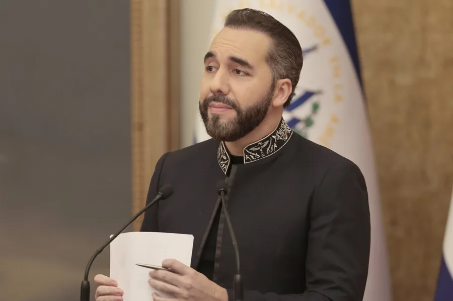 Bukele: las pandillas en Haití son «satánicas», por lo que Dios nos concederá la victoria 4 En la foto, El presidente de El Salvador, Nayib Bukele, en San Salvador