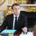 En la foto, El presidente francés, Emmanuel Macron