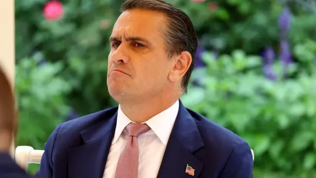En la foto, el fiscal general de Estados Unidos, Todd Blanche