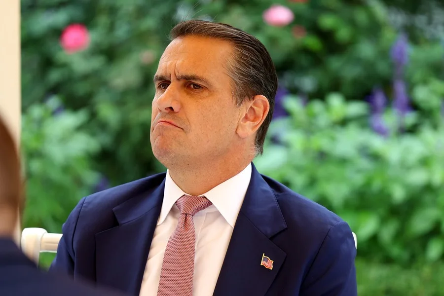 En la foto, el fiscal general de Estados Unidos, Todd Blanche