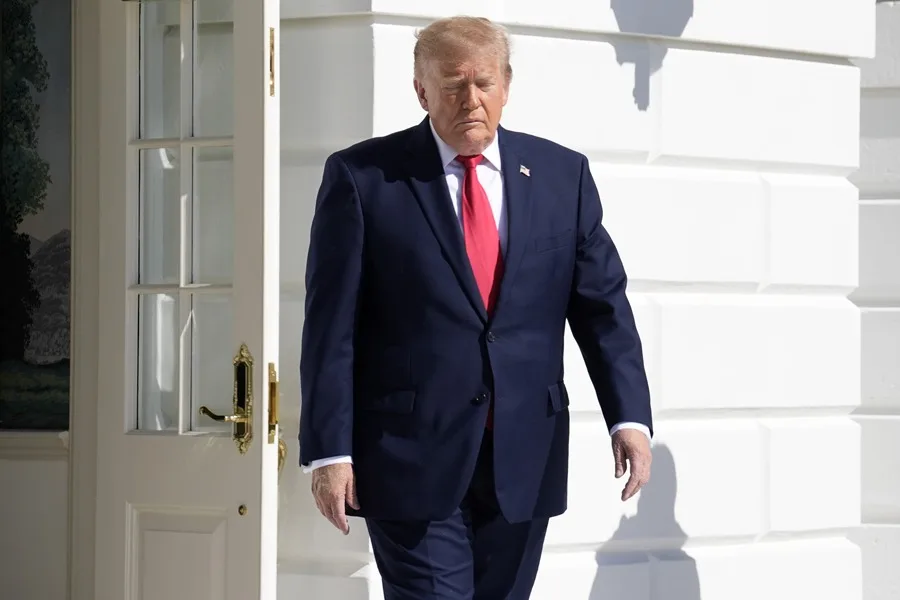 Trump se atribuye que Netanyahu no haya sufrido una «derrota decisiva» en Israel 2 En la foto, El presidente de Estados Unidos, Donald Trump