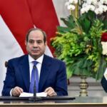 En la foto, el presidente de Egipto, Abdel Fatah al Sisi