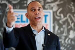 En la foto, Hakeem Jeffries