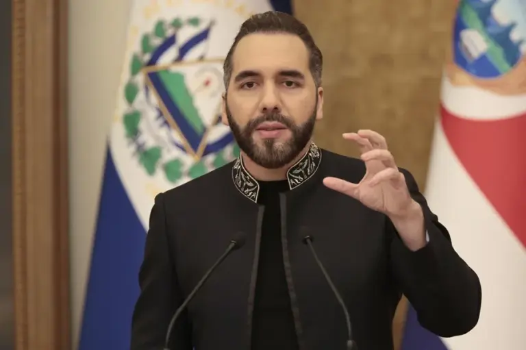 Nayib Bukele: los beneficios carcelarios serían para el 50 % de los colaboradores de pandillas, unos 5.000 1 En la foto, el presidente de El Salvador, Nayib Bukele, hablando durante una rueda de prensa este viernes, en San Salvador