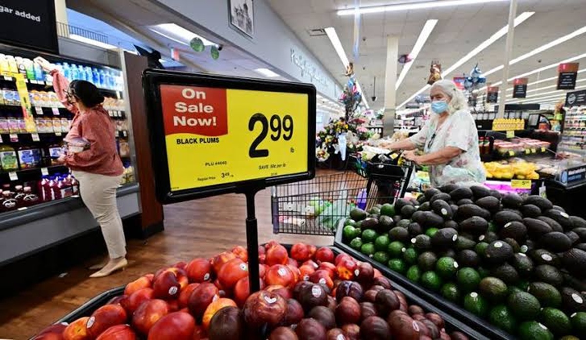 En la foto, un mercado en Estados Unidos
