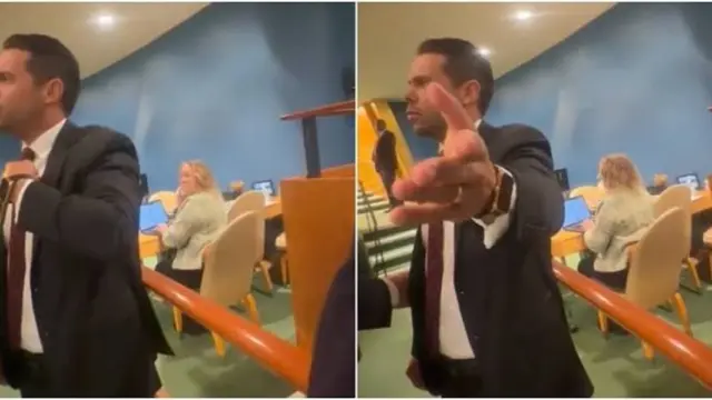 En la foto, Richard Tur , el supuesto diplomático cubano expulsado de la ONU