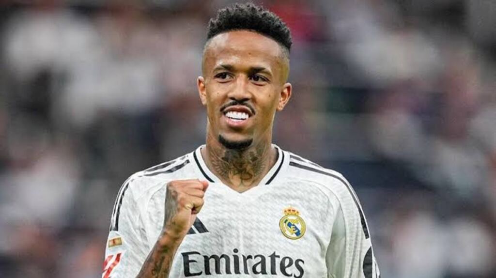 En la foto, Eder Militao