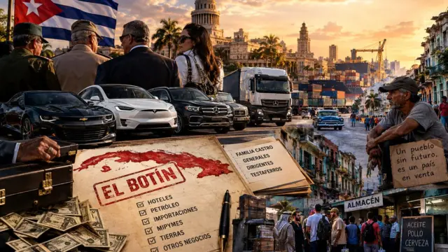En la foto, una imagen de IA relativa al texto