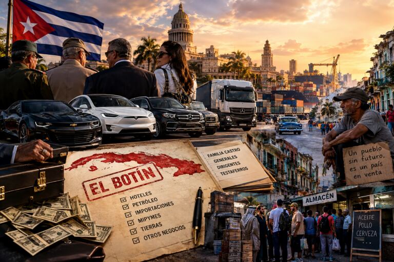 En la foto, una imagen de IA relativa al texto