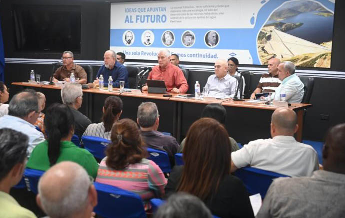Díaz-Canel convoca reuniones ante una crisis del agua en La Habana que el régimen no logra resolver