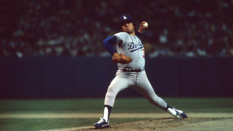 En la foto, Fernando Valenzuela