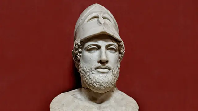 Pericles: Biografía de El Olímpico 1 En la foto, un busto de Pericles, El Olímpico