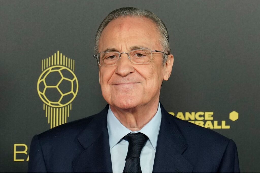 En la foto, Florentino Pérez