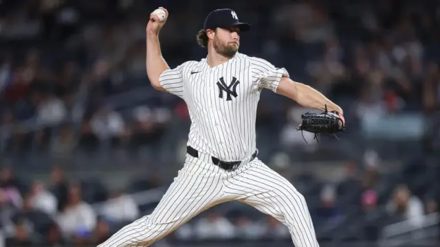 En la foto, Gerrit Cole