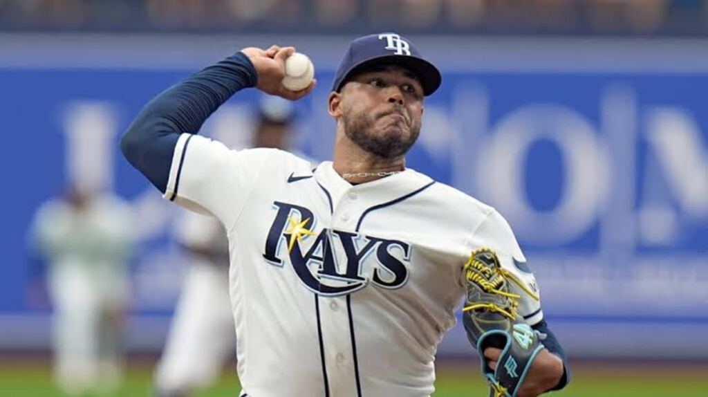 En la foto, el dominicano Freddy Peralta