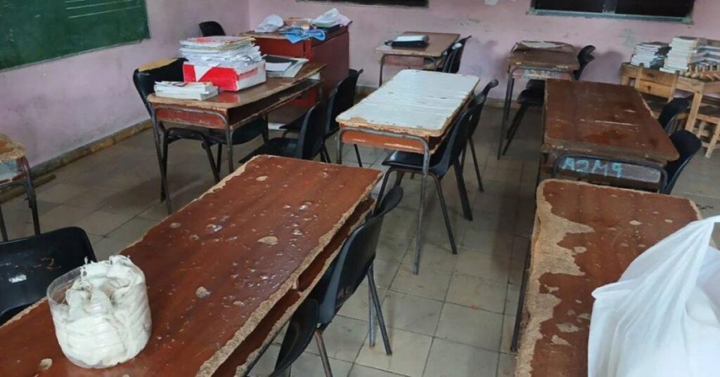 La fractura que me enseñó qué profesora no quería ser 6 En la foto, un aula en una escuela cubana
