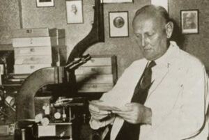 En la foto, Gerhard Domagk