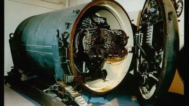 En la foto, una bomba nuclear