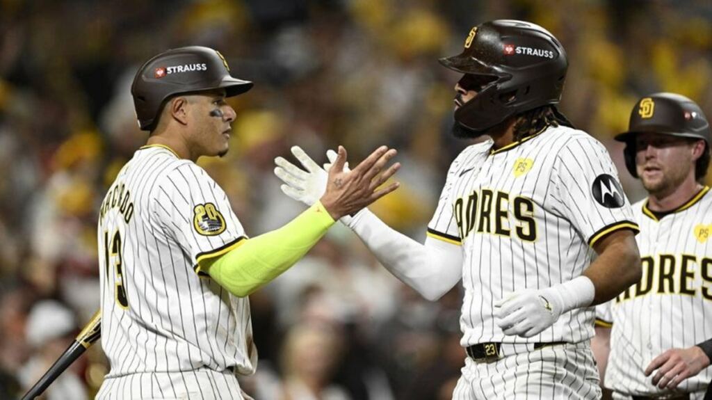 Concluye la Serie de Comodines de MLB: así les ha ido a los latinos 2 En la foto, Manny Machado y Fernando Tatis Jr., las grandes estrellas de los Padres