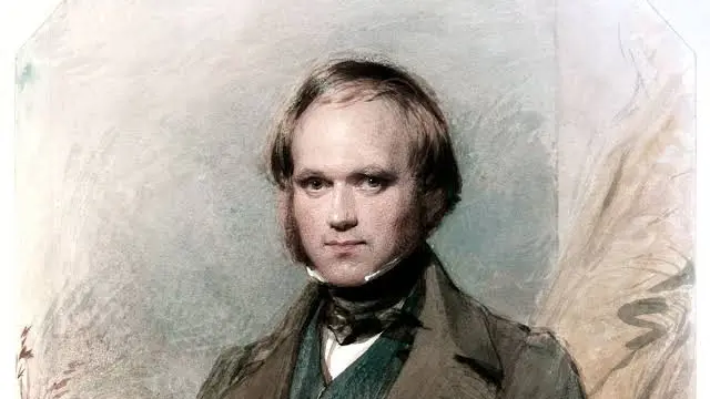 En la foto, Charles Darwin