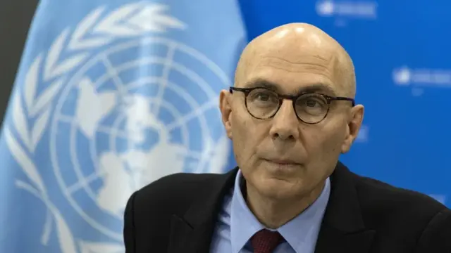 En la foto, El alto comisionado de la ONU para los derechos humanos, Volker Türk