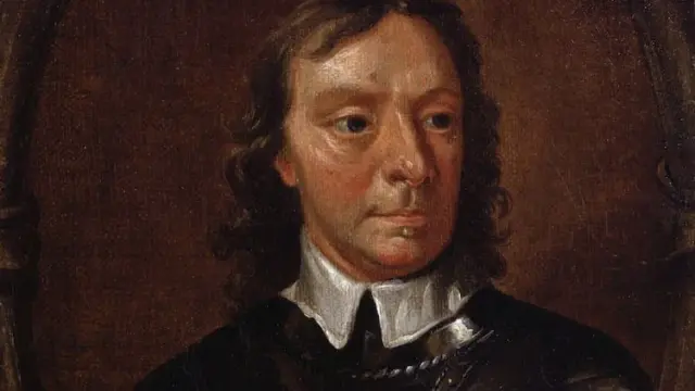 En la foto, Oliver Cromwell