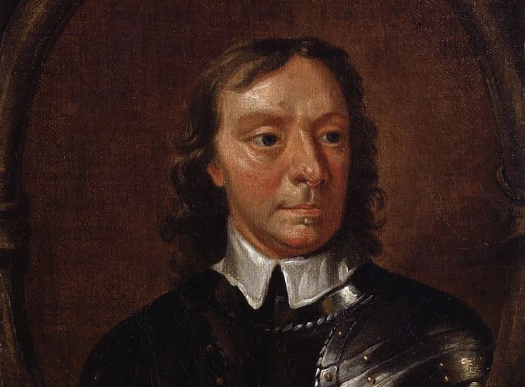 En la foto, Oliver Cromwell