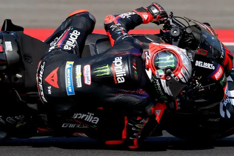 Marco Bezzecchi logra su quinta victoria de la temporada en el Gran Premio de Indonesia de MotoGP 1 En la foto, Marco Bezzecchi, durante la prueba de hoy del Gran Premio de Indonesia