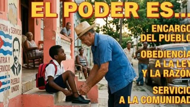 El poder: encargo, obediencia y servicio 1 En la foto, una imagen relativa al texto