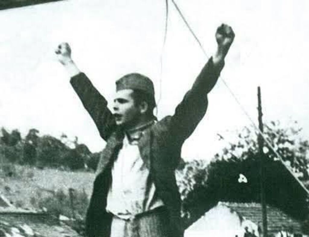 El héroe que murió de pie 3 En la foto, Stjepan Filipović arenga al pueblo antes de ser ejecutado