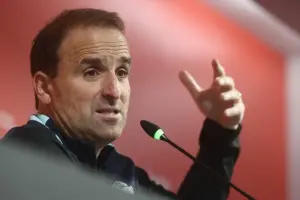 En la foto, El nuevo entrenador de Osasuna, Jagoba Arrasate