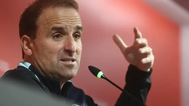 En la foto, El nuevo entrenador de Osasuna, Jagoba Arrasate