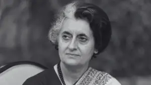 En la foto, Indira Gandhi