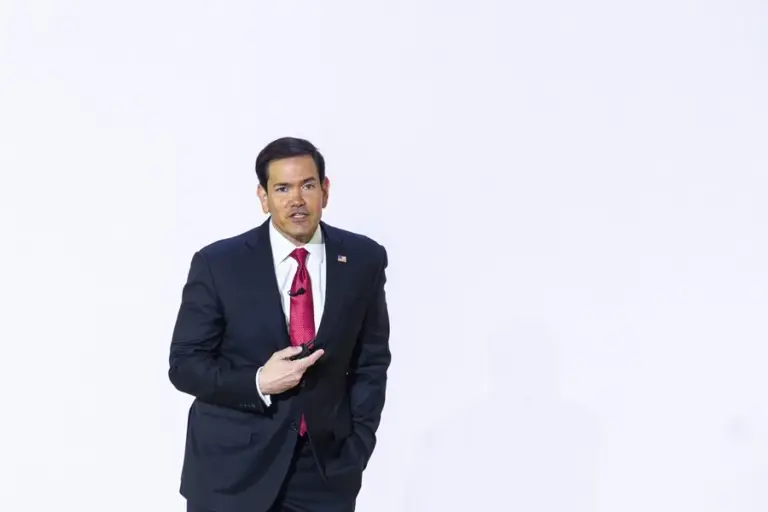 En la foto, el secretario de Estado de Estados Unidos, Marco Rubio