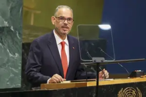 En la foto, el primer ministro de Haití, Alix Didier Fils-Aime