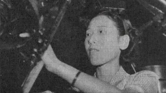 En la foto, Hisako Koyama