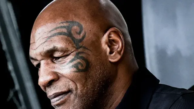 En la foto, Mike Tyson