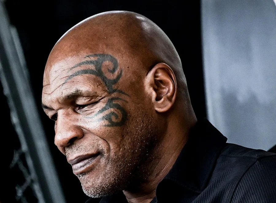 En la foto, Mike Tyson