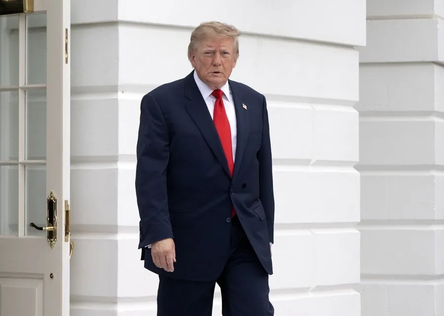 En la foto, El presidente de Estados Unidos, Donald Trump, en Washington